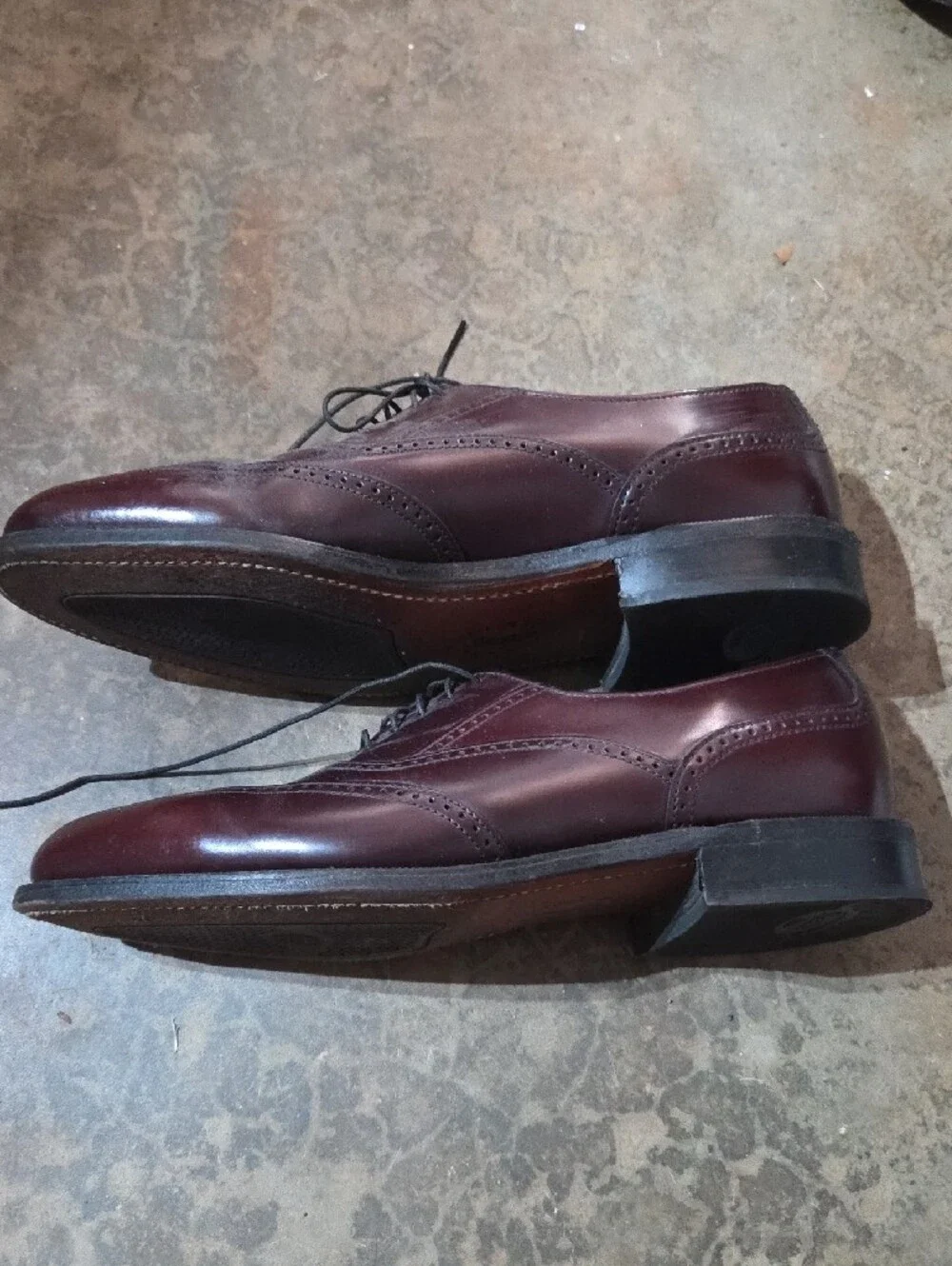 Dexter Black Men’s Wingtip Brogue Oxfords